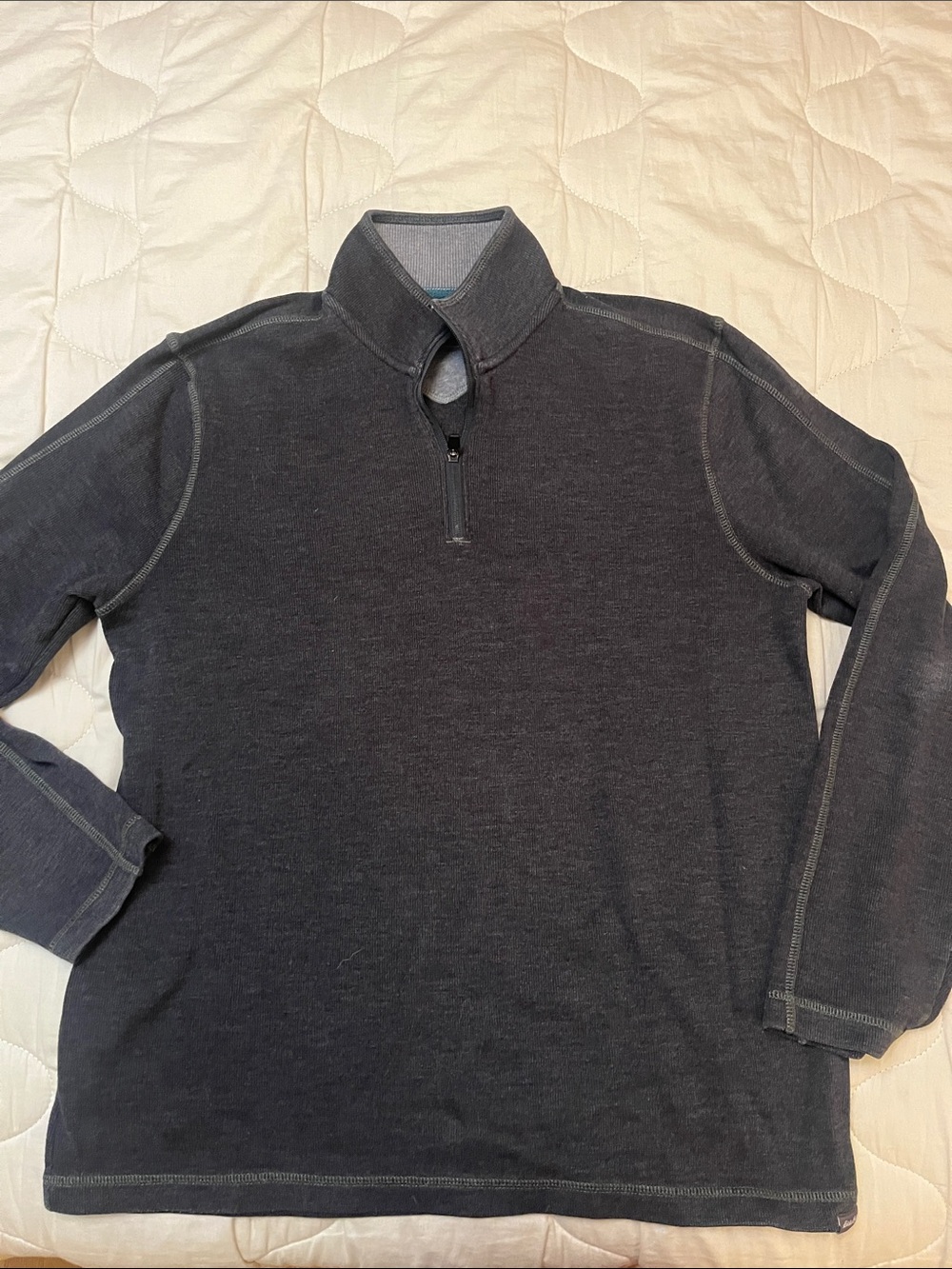 Eddie Bauer Quarter Zip Sweater